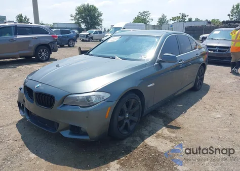 2012 BMW 550I xDrive из США, поврежденный, VIN WBAFU9C56CC787692